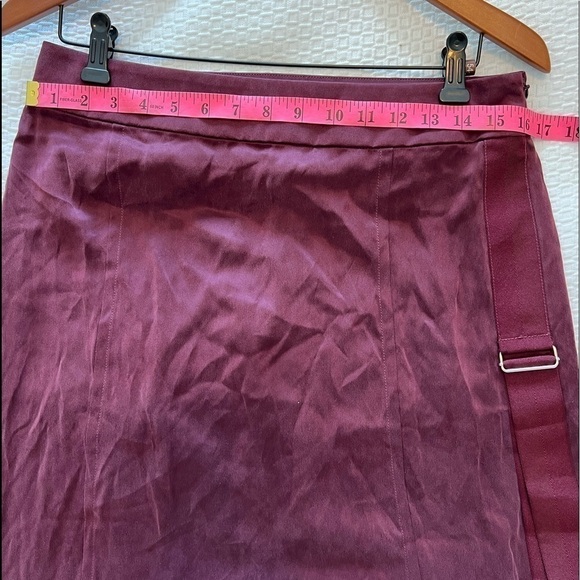 Public School Sana Belt Side Detail Silk Skirt - Picture 13 of 16